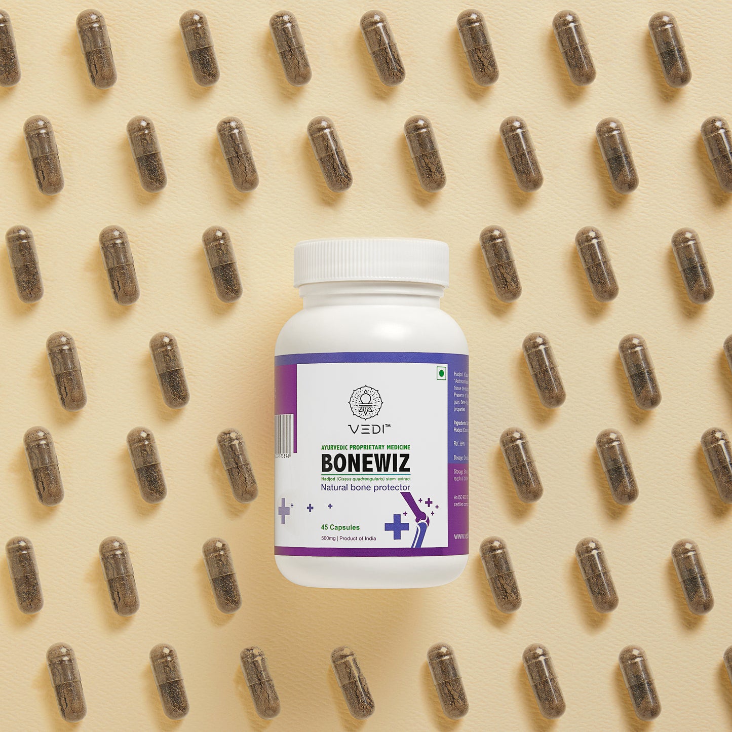 Bonewiz | Hadjod (Cissus Quadrangularis) Capsule
