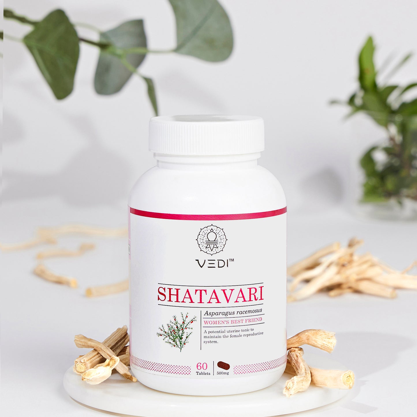 Shatavari Tablets For Healthy Functioning Of Female Reproductive System| 60 Tablets