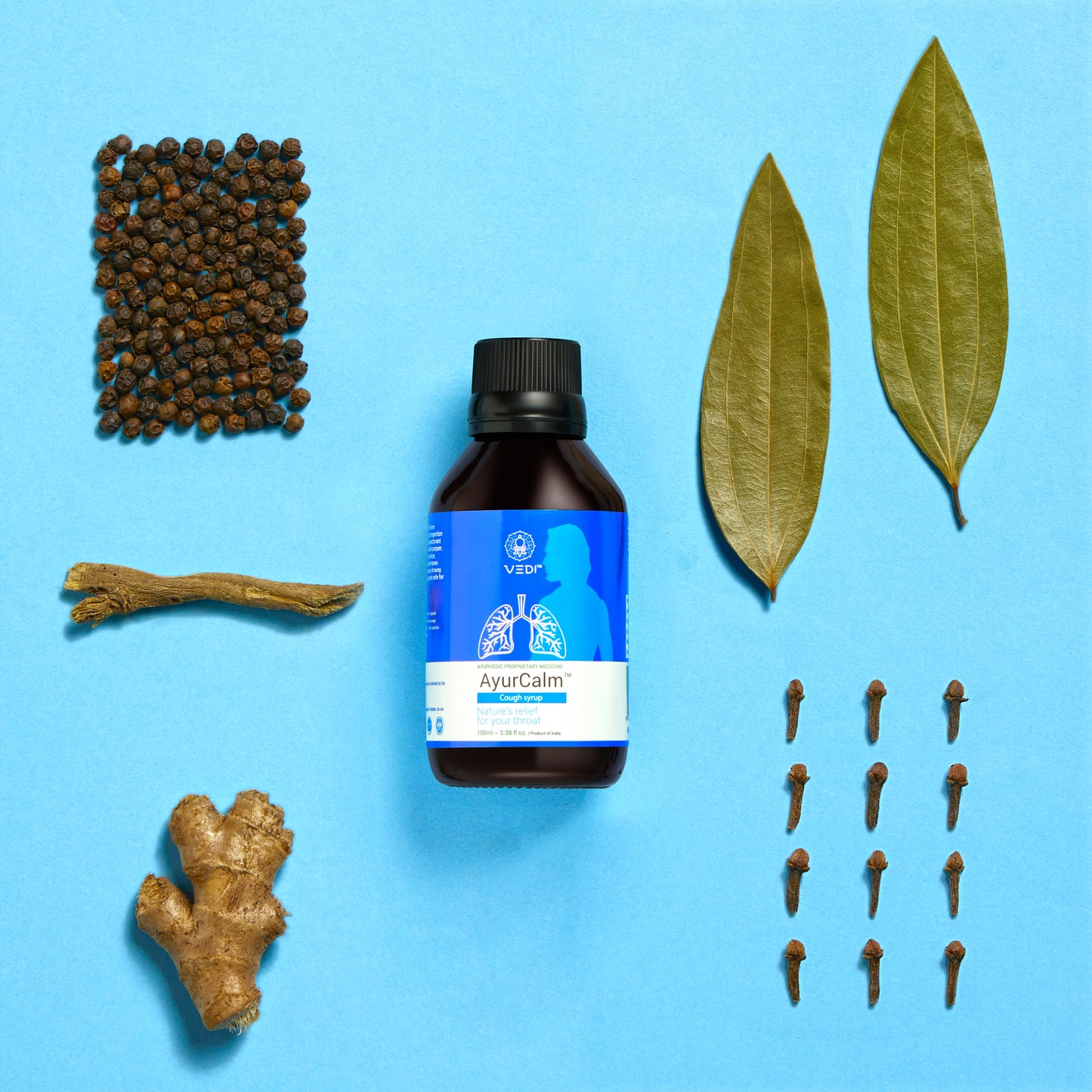AYURCALM | Ayurvedic Cough Syrup Ingredient