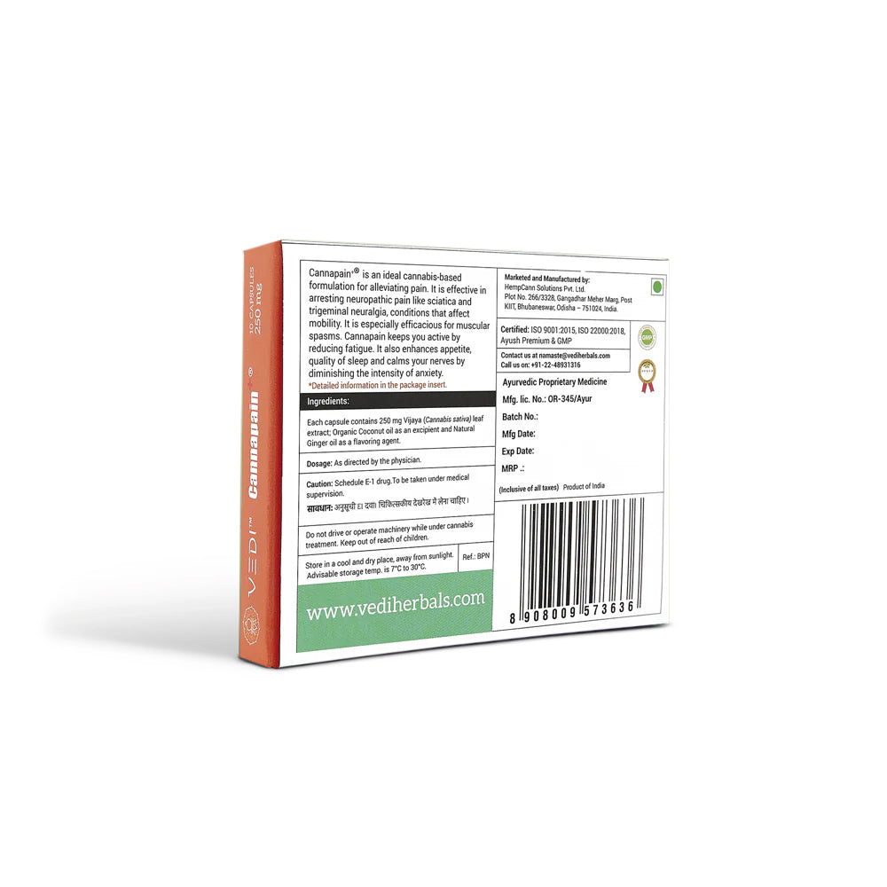 Experience effective pain relief and improved sleep with Cannapain+®.