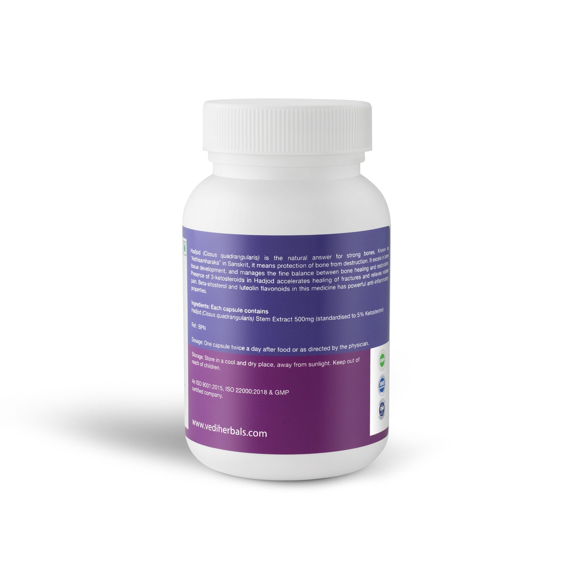 Hadjod Capsules for Accelerated Bone Healing and Pain Relief