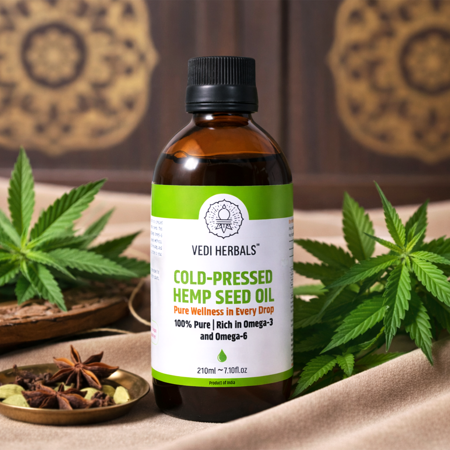 Cold Pressed Hempseed Oil