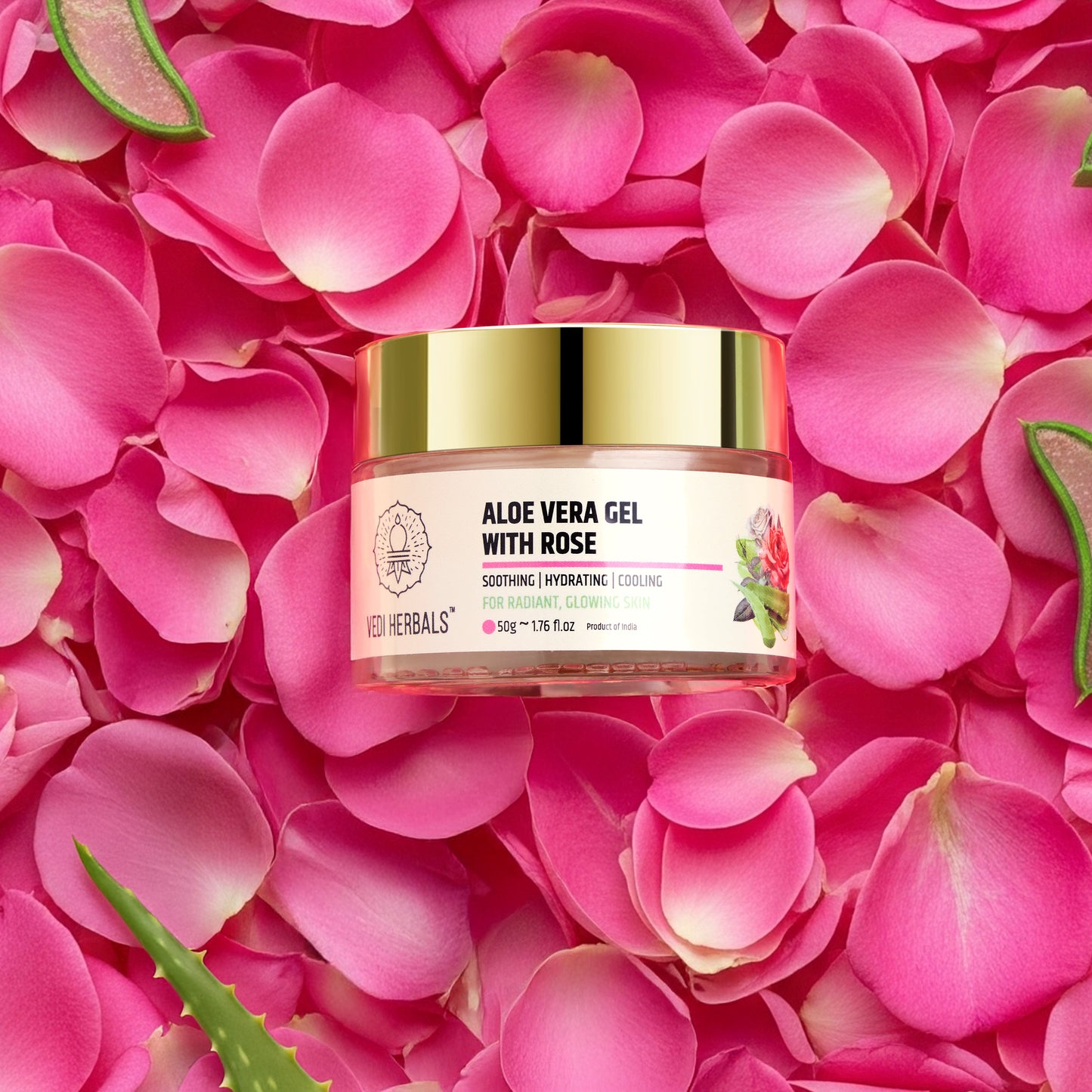 Aloe Vera Gel with Rose