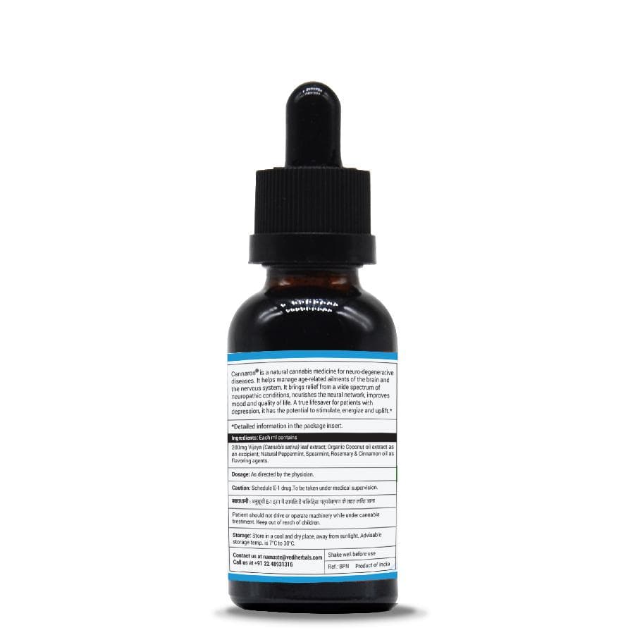 Cannaron Oil - Full-Spectrum Cannabis Extract in Organic Coconut Oil