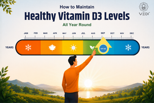How to Maintain Healthy Vitamin D3 Levels All Year Round