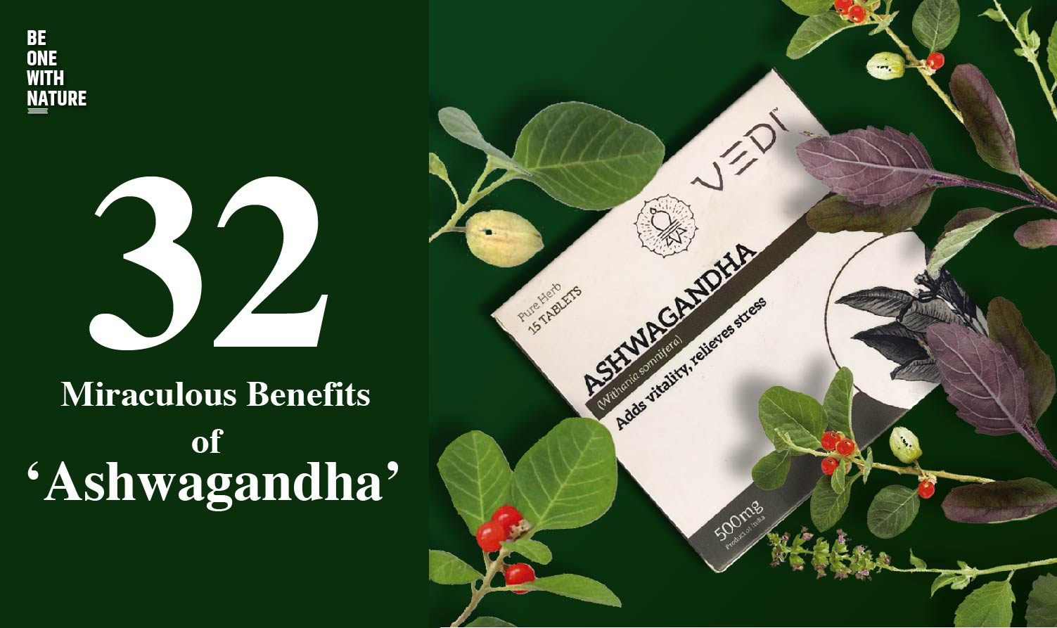 ASHWAGANDHA BENEFITS: EXPLORING ITS MEDICINAL USES FOR HEALTH BENEFITS