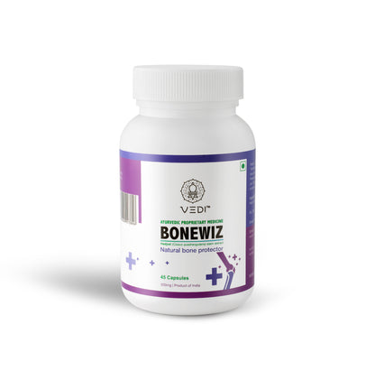 Bonewiz Hadjod Capsules - Natural Bone Protector and Healer