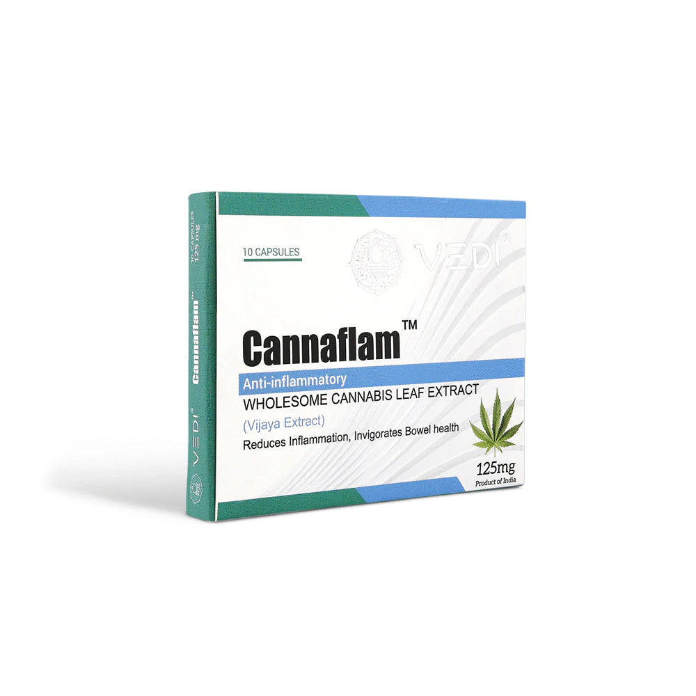 Buy Cannaflam Cannabis-Infused Medicine for Relief from Inflammation, strengthens immune system, supports bowel health, organic coconut oil infusion.