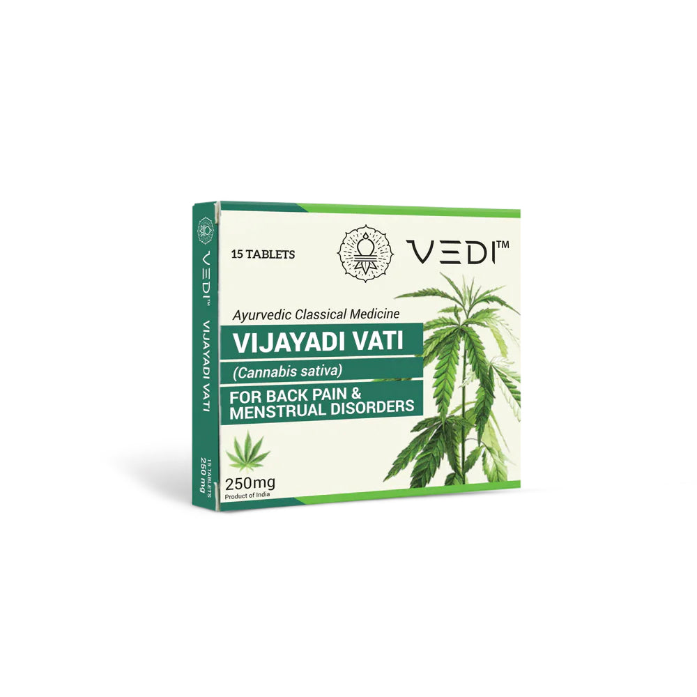 Alleviate menstrual pain and discomfort with Vijayadi Vati.