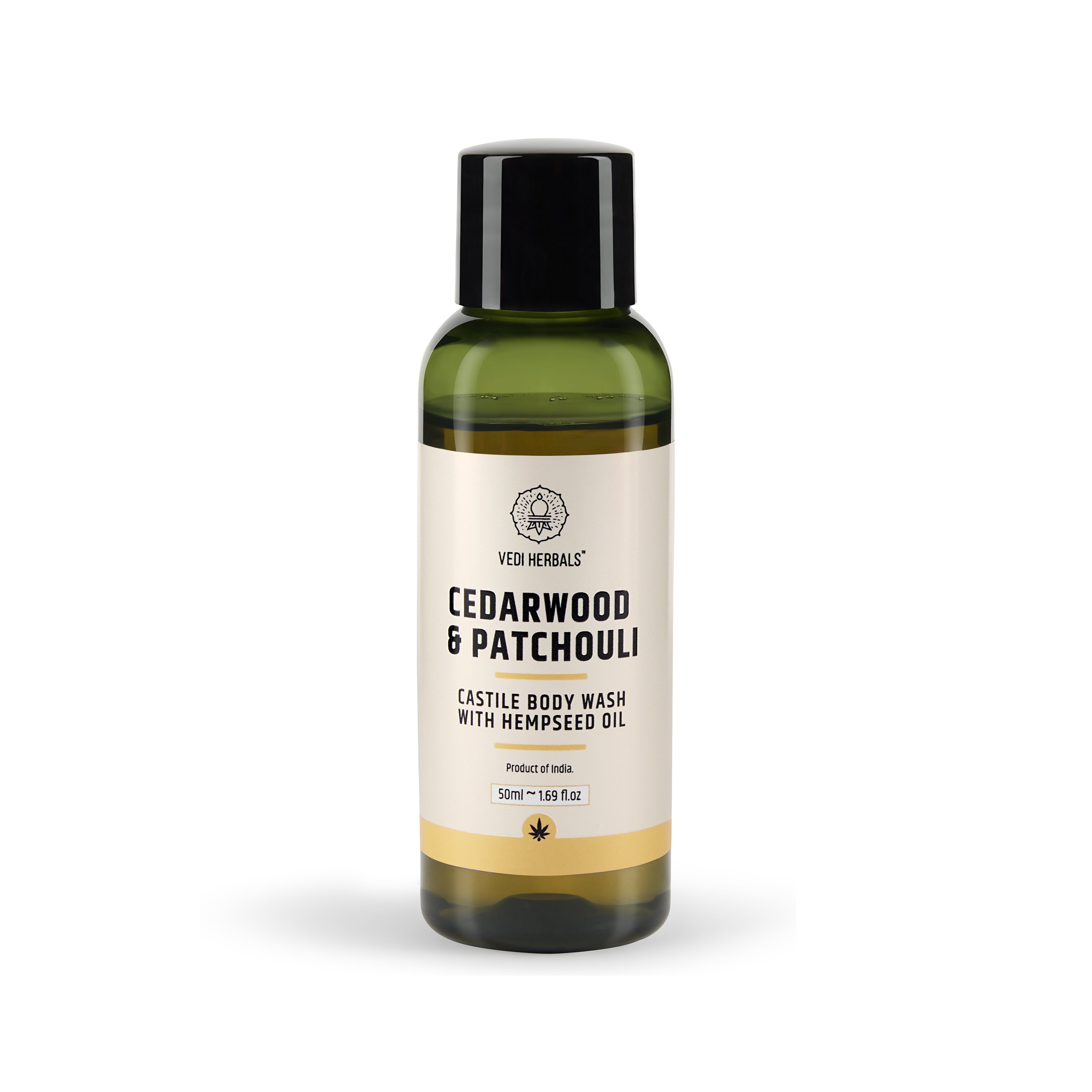Cedarwood  Patchouli Castile Body Wash
