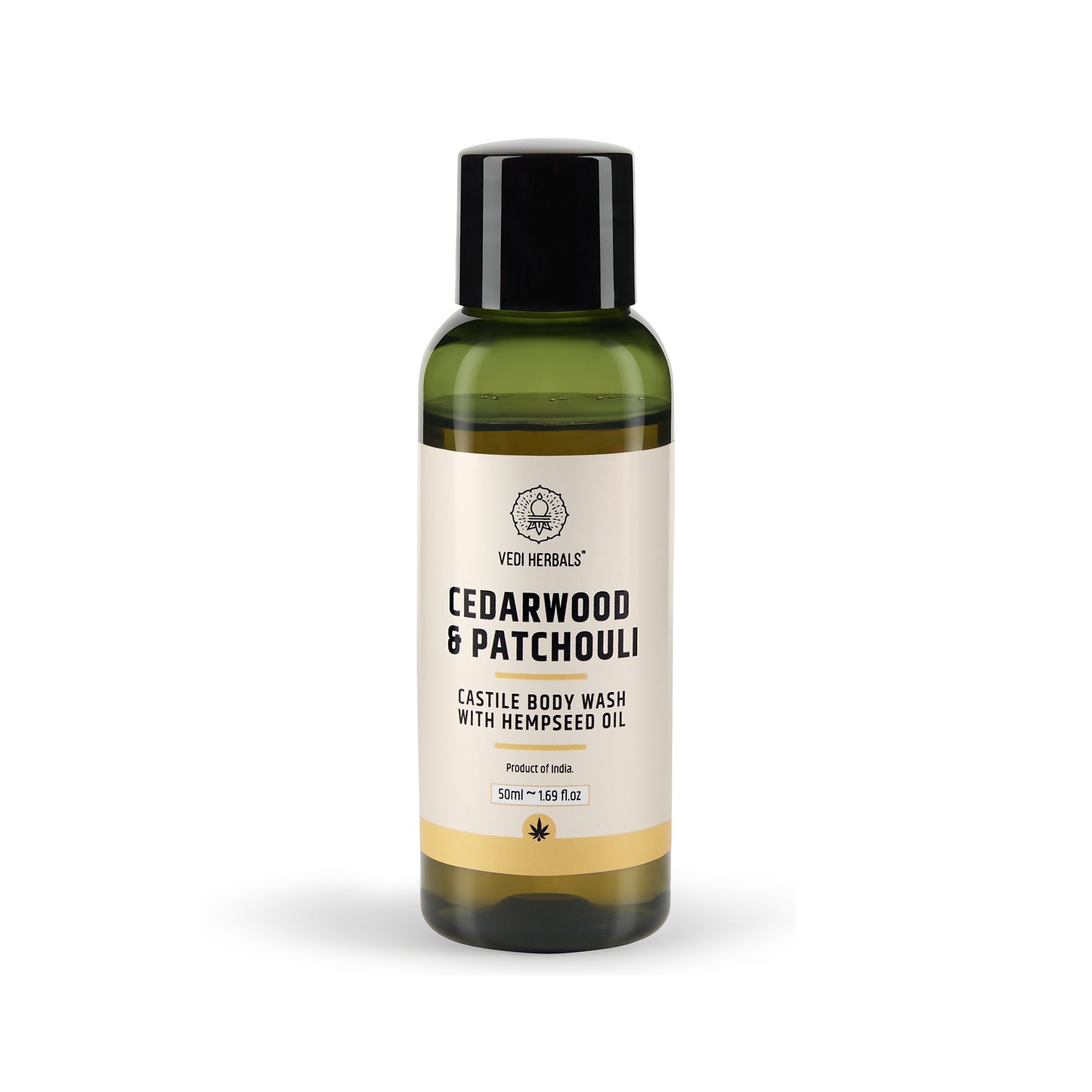 Cedarwood  Patchouli Castile Body Wash