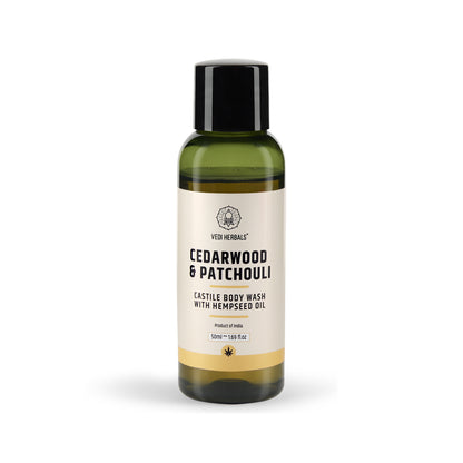 Cedarwood  Patchouli Castile Body Wash