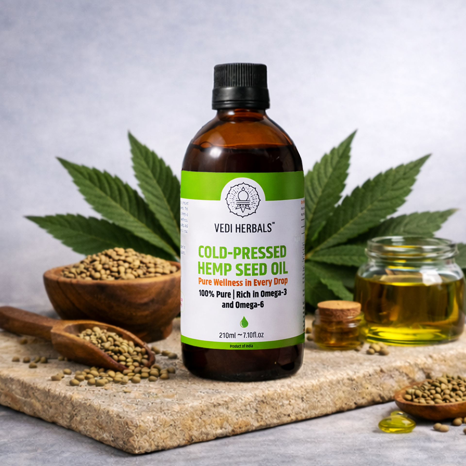 Cold Pressed Hempseed Oil
