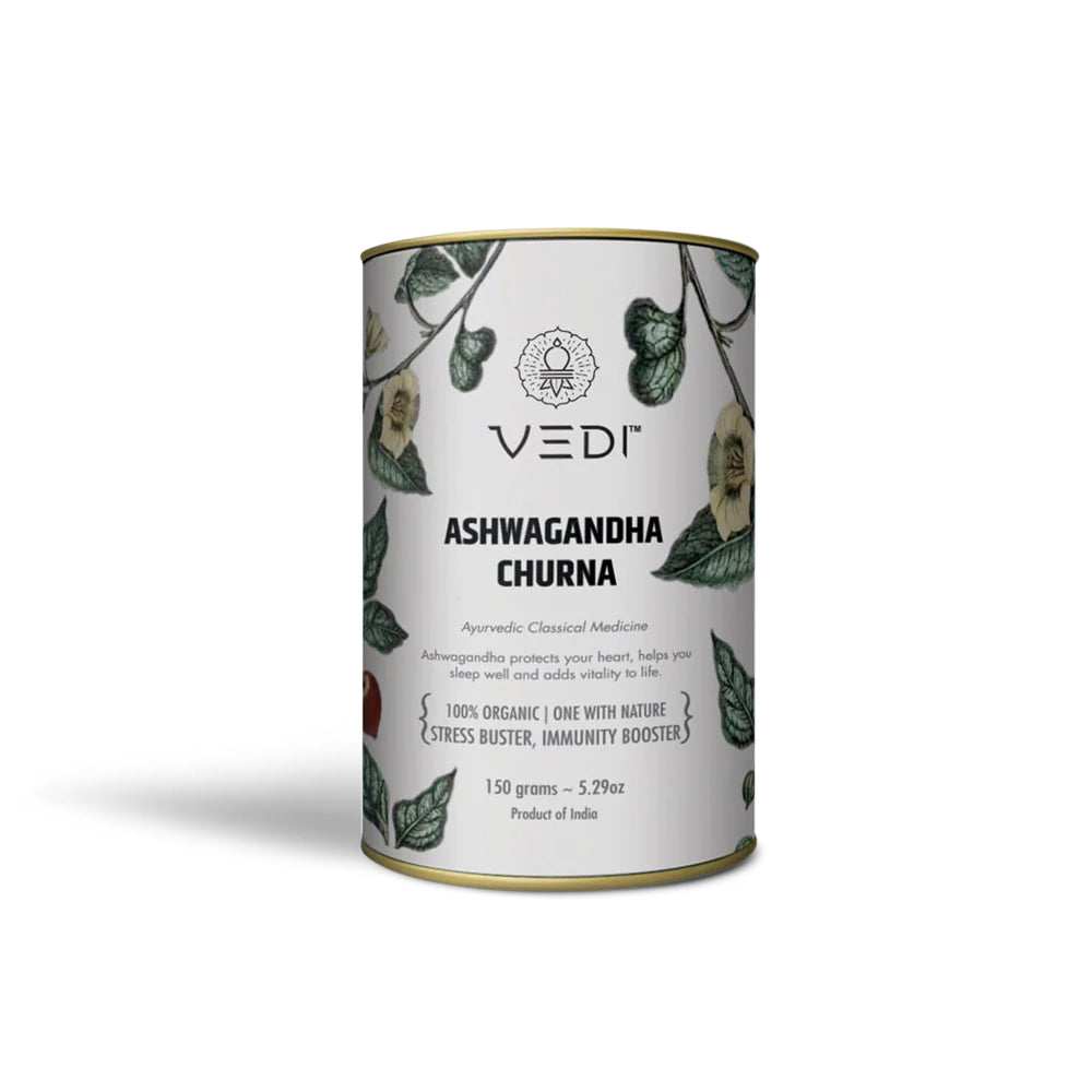 Organic Ashwagandha Powder - Vedi Herbals Ayurvedic Super Herb