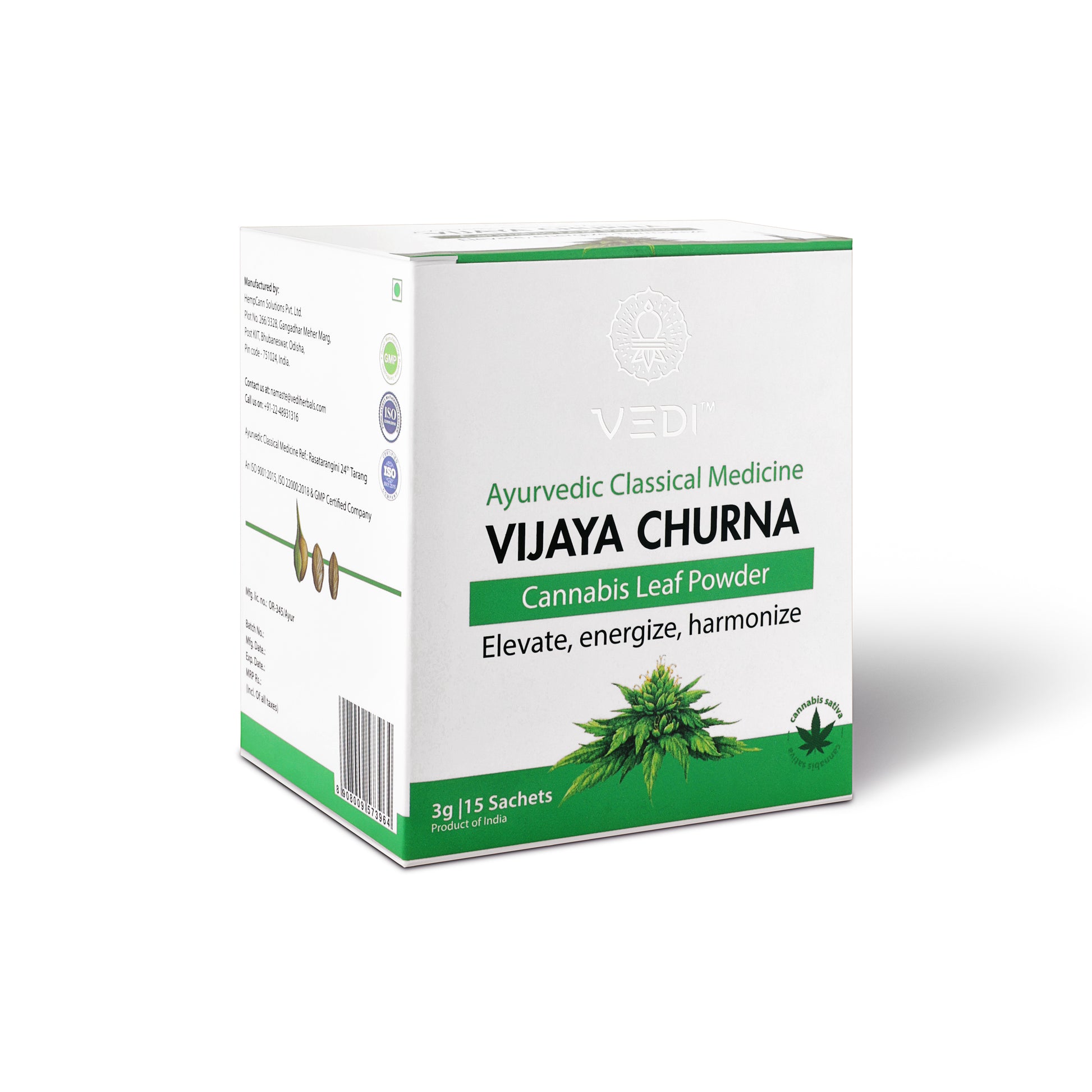 Buy Vijaya Churna by Vedi Herbals - Natural Mood Elevator