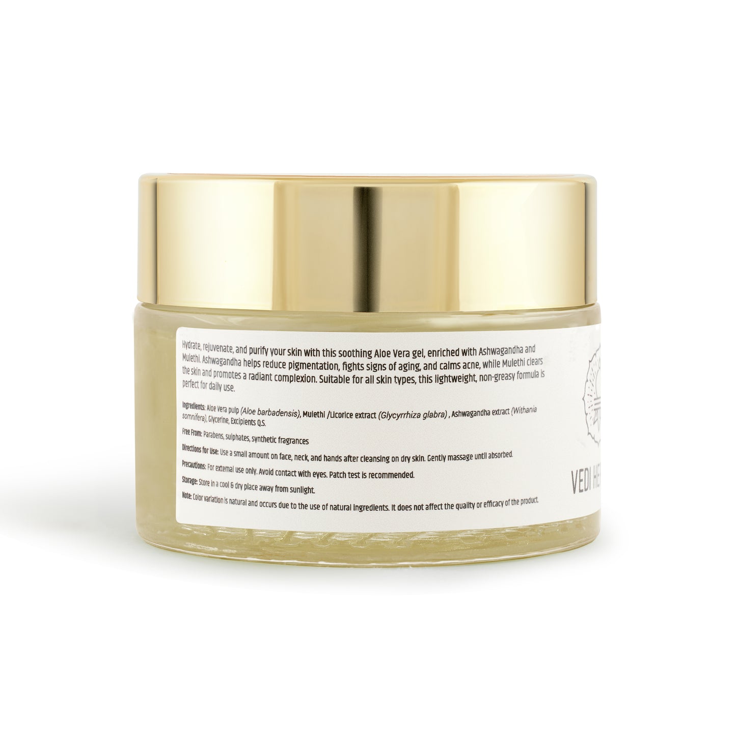 Aloe Vera Gel with Ashwagandha & Mulethi